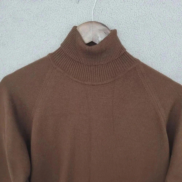 Vtg Lord Jeff Turtleneck Sweater Women's Large Made In USA 23PT - Picture 7 of 8